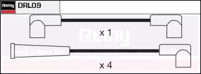 Комплект проводов зажигания REMY DRL09