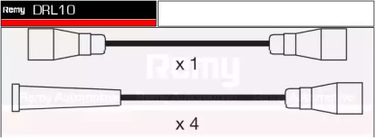 Комплект проводов зажигания REMY DRL10