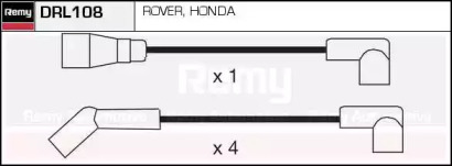 Комплект проводов зажигания REMY DRL108