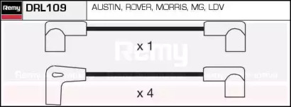 Комплект проводов зажигания REMY DRL109