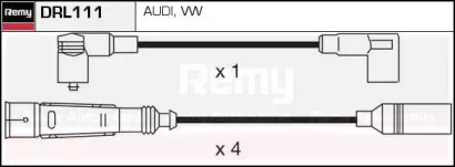 Комплект проводов зажигания REMY DRL111