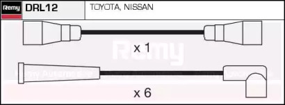 Комплект проводов зажигания REMY DRL12