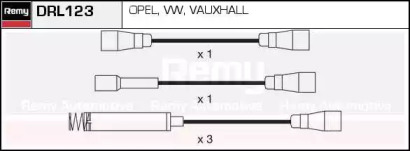 Комплект проводов зажигания REMY DRL123