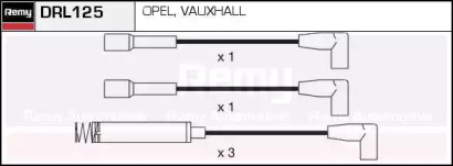 Комплект проводов зажигания REMY DRL125