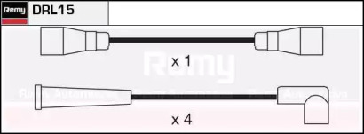 Комплект проводов зажигания REMY DRL15