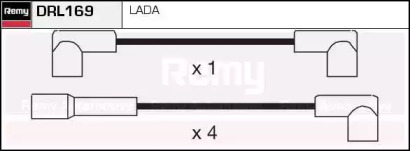 Комплект проводов зажигания REMY DRL169