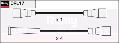 Комплект проводов зажигания REMY DRL17