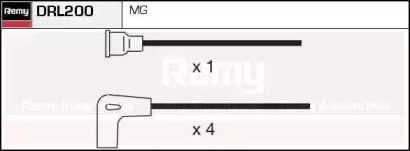 Комплект проводов зажигания REMY DRL200