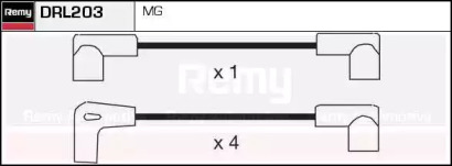 Комплект проводов зажигания REMY DRL203