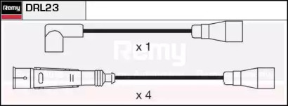 Комплект проводов зажигания REMY DRL23