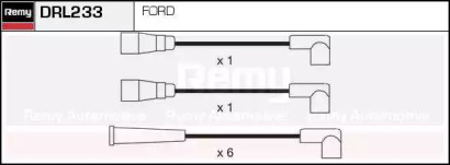 Комплект проводов зажигания REMY DRL233