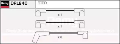 Комплект проводов зажигания REMY DRL240