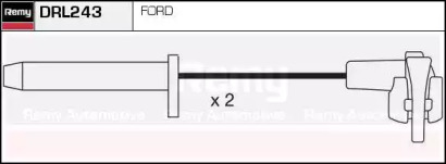 Комплект проводов зажигания REMY DRL243