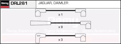 Комплект проводов зажигания REMY DRL281