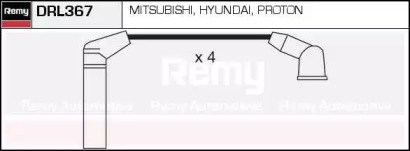 Комплект проводов зажигания REMY DRL367