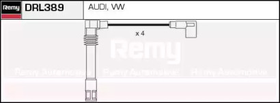 Комплект проводов зажигания REMY DRL389