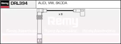 Комплект проводов зажигания REMY DRL394