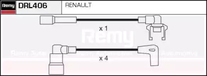 Комплект проводов зажигания REMY DRL406