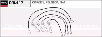 Комплект проводов зажигания REMY DRL417