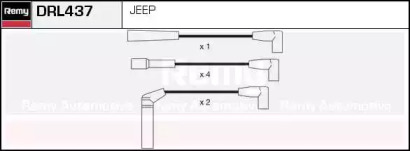 Комплект проводов зажигания REMY DRL437