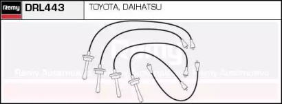 Комплект проводов зажигания REMY DRL443