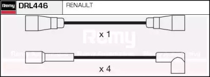 Комплект проводов зажигания REMY DRL446