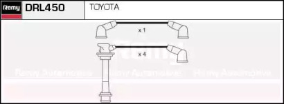 Комплект проводов зажигания REMY DRL450