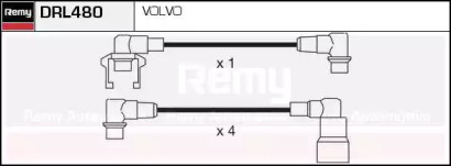 Комплект проводов зажигания REMY DRL480