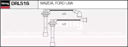 Комплект проводов зажигания REMY DRL516