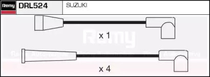 Комплект проводов зажигания REMY DRL524