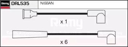 Комплект проводов зажигания REMY DRL535