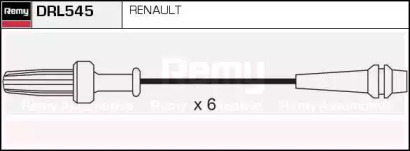 Комплект проводов зажигания REMY DRL545