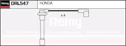 Комплект проводов зажигания REMY DRL547