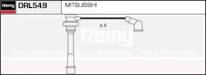 Комплект проводов зажигания REMY DRL549