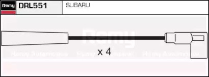 Комплект проводов зажигания REMY DRL551