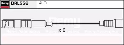 Комплект проводов зажигания REMY DRL556