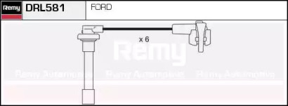 Комплект проводов зажигания REMY DRL581