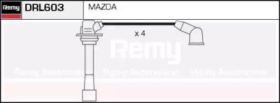 Комплект проводов зажигания REMY DRL603