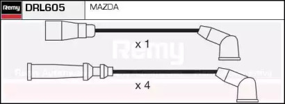 Комплект проводов зажигания REMY DRL605