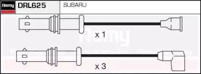 Комплект проводов зажигания REMY DRL625