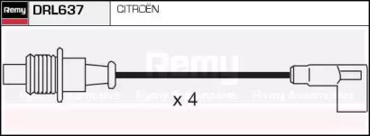 Комплект проводов зажигания REMY DRL637