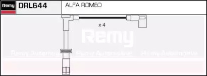 Комплект проводов зажигания REMY DRL644