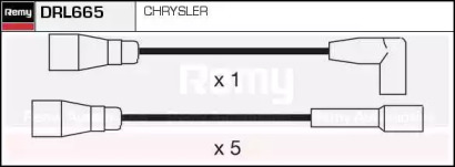 Комплект проводов зажигания REMY DRL665