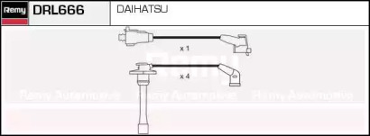 Комплект проводов зажигания REMY DRL666