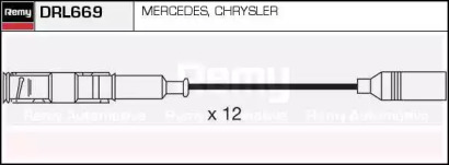 Комплект проводов зажигания REMY DRL669