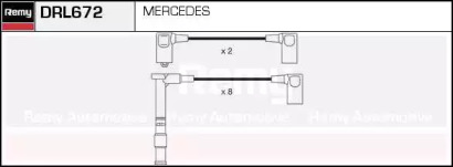 Комплект проводов зажигания REMY DRL672