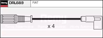 Комплект проводов зажигания REMY DRL689