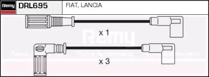 Комплект проводов зажигания REMY DRL695