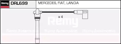 Комплект проводов зажигания REMY DRL699