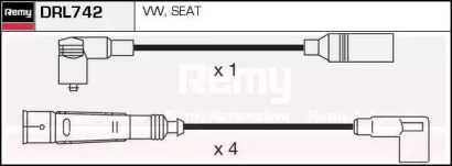 Комплект проводов зажигания REMY DRL742